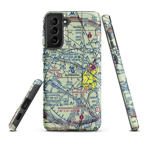 Alexandria International Airport (AEX) VFR Sectional Samsung Phone Case