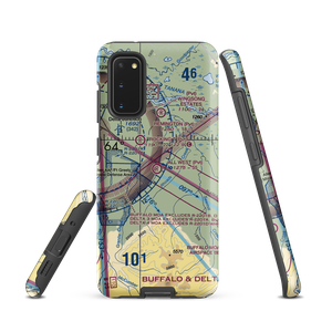 All West Airport (AK77) VFR Sectional Samsung Phone Case