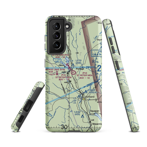 Allen St Peter Memorial Airport (ME05) VFR Sectional Samsung Phone Case