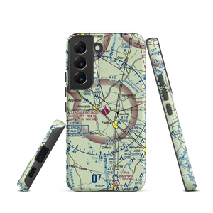 Allendale County Airport (AQX) VFR Sectional Samsung Phone Case