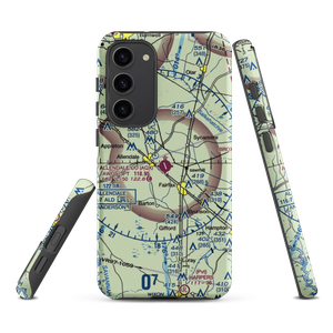 Allendale County Airport (AQX) VFR Sectional Samsung Phone Case