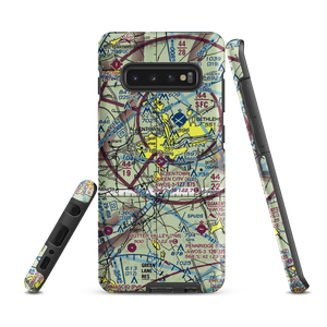 Allentown Queen City Municipal Airport (XLL) VFR Sectional Samsung Phone Case