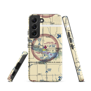 Alma Municipal Airport (4D9) VFR Sectional Samsung Phone Case