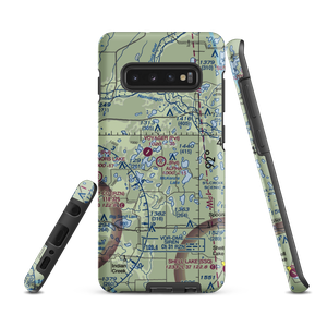 Alpha Hotel Airport (WS81) VFR Sectional Samsung Phone Case