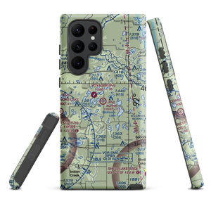 Alpha Hotel Airport (WS81) VFR Sectional Samsung Phone Case