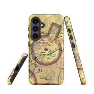 Alpine Casparis Municipal Airport (E38) VFR Sectional Samsung Phone Case