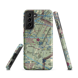 Altoona Blair County Airport (AOO) VFR Sectional Samsung Phone Case