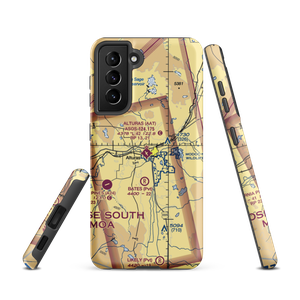 Alturas Municipal Airport (AAT) VFR Sectional Samsung Phone Case