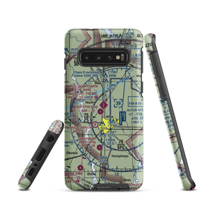 Altus Quartz Mountain Regional Airport (AXS) VFR Sectional Samsung Phone Case