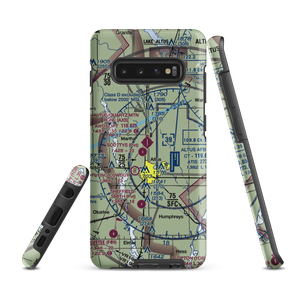 Altus Quartz Mountain Regional Airport (AXS) VFR Sectional Samsung Phone Case