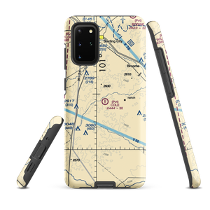 Alvie Cole Ranch Airport (TS95) VFR Sectional Samsung Phone Case