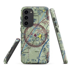 Amelia Earhart Airport (K59) VFR Sectional Samsung Phone Case