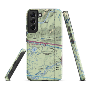 American Creek Airport (80A) VFR Sectional Samsung Phone Case