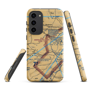 American Falconry Airport (45WY) VFR Sectional Samsung Phone Case