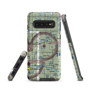 Amery Municipal Airport (AHH) VFR Sectional Samsung Phone Case