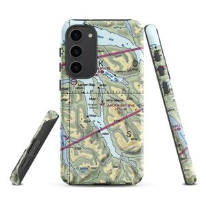 Amook Bay Seaplane Base (AK81) VFR Sectional Samsung Phone Case