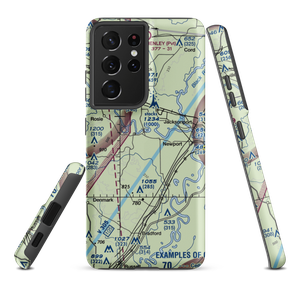 Amos Airport (AR56) VFR Sectional Samsung Phone Case