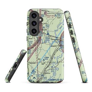 Amos Airport (AR56) VFR Sectional Samsung Phone Case