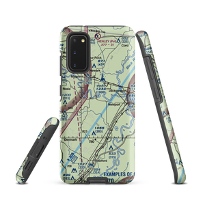 Amos Airport (AR56) VFR Sectional Samsung Phone Case