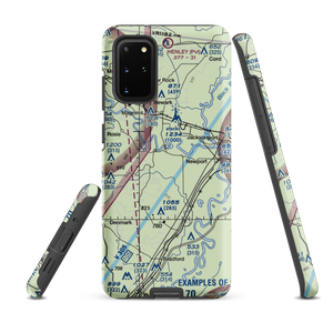 Amos Airport (AR56) VFR Sectional Samsung Phone Case