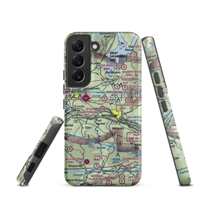 Amsterdam Airfield (NY87) VFR Sectional Samsung Phone Case