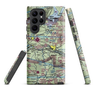 Amsterdam Airfield (NY87) VFR Sectional Samsung Phone Case