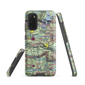 Amsterdam Airfield (NY87) VFR Sectional Samsung Phone Case