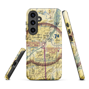 Anaktuvuk Pass Airport (AKP) VFR Sectional Samsung Phone Case