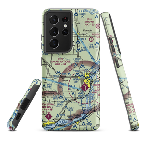 Ancam Antique Airfield (19IA) VFR Sectional Samsung Phone Case