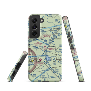 Anchorage Farm Field (56TX) VFR Sectional Samsung Phone Case