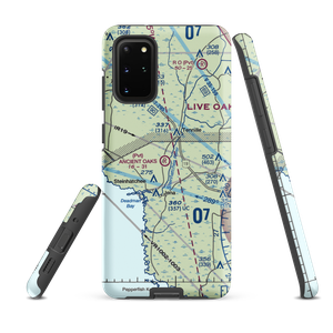 Ancient Oaks Airport (39FD) VFR Sectional Samsung Phone Case