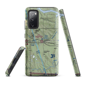 Anderson Aerial Spraying Airport (SD78) VFR Sectional Samsung Phone Case