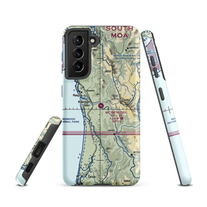 Andy Mc Beth Airport (S51) VFR Sectional Samsung Phone Case