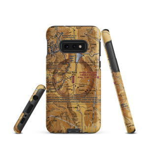 Angel Fire Airport (AXX) VFR Sectional Samsung Phone Case