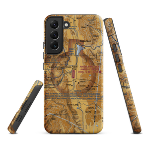 Angel Fire Airport (AXX) VFR Sectional Samsung Phone Case