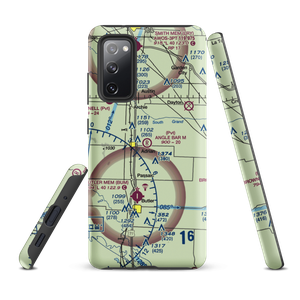 Angle Bar M Airport (MU07) VFR Sectional Samsung Phone Case