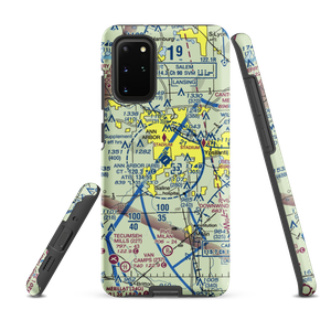 Ann Arbor Municipal Airport (ARB) VFR Sectional Samsung Phone Case