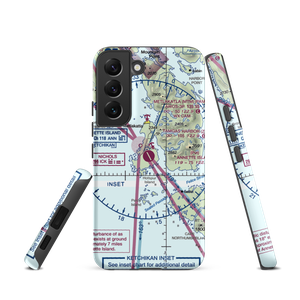 Annette Island Airport (ANN) VFR Sectional Samsung Phone Case