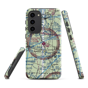 Anson County Airport - Jeff Cloud Field (AFP) VFR Sectional Samsung Phone Case