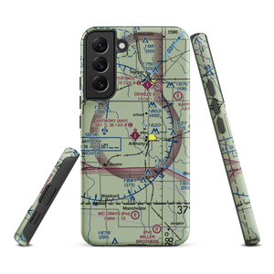 Anthony Municipal Airport (ANY) VFR Sectional Samsung Phone Case