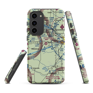 Antique Airfield (IA27) VFR Sectional Samsung Phone Case