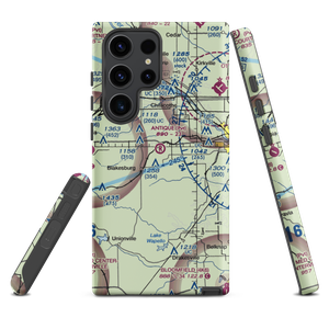 Antique Airfield (IA27) VFR Sectional Samsung Phone Case