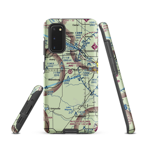 Antique Airfield (IA27) VFR Sectional Samsung Phone Case