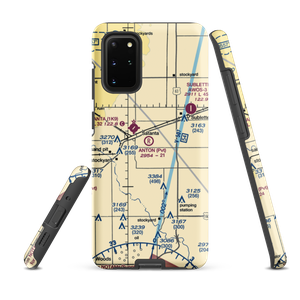 Anton Flying Uv Airport (SN98) VFR Sectional Samsung Phone Case