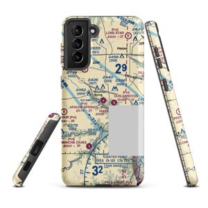 Apache Springs Airport (64TE) VFR Sectional Samsung Phone Case