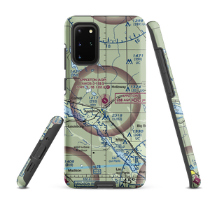 Appleton Municipal Airport (AQP) VFR Sectional Samsung Phone Case