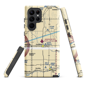Arapahoe Municipal Airport (37V) VFR Sectional Samsung Phone Case