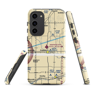 Arapahoe Municipal Airport (37V) VFR Sectional Samsung Phone Case