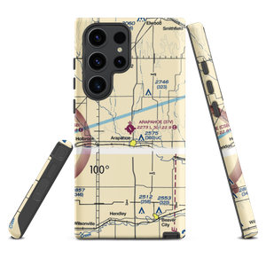Arapahoe Municipal Airport (37V) VFR Sectional Samsung Phone Case