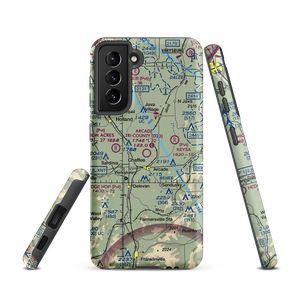 Arcade Tri County Airport (D23) VFR Sectional Samsung Phone Case